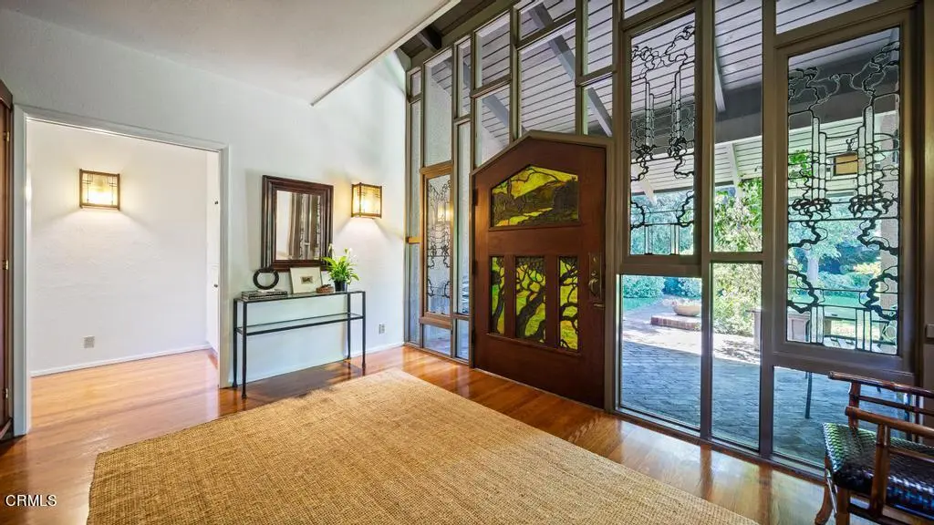 Contemporary photograph of the remodeled entry hall of the James A. Culbertson House.