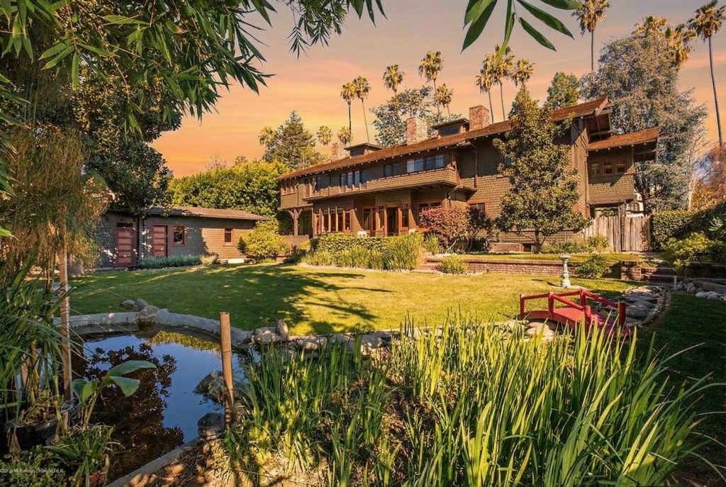 Backyard of The Dr. William T. Bolton House #3 showing the outdoor living spaces and natural surroundings.