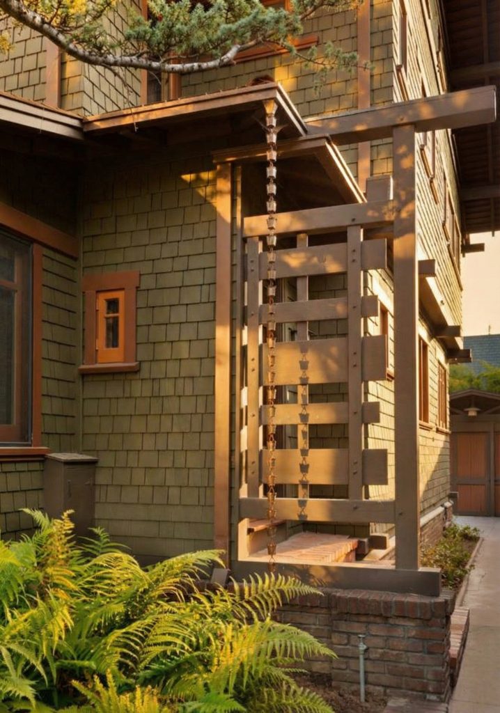Architectural detail view of exterior craftsmanship at The Dr. William T. Bolton House #3.