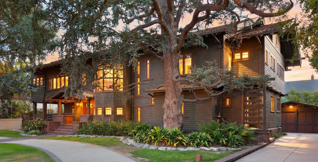 Front driveway view of The Dr. William T. Bolton House #3 displaying the main entrance and landscaping.