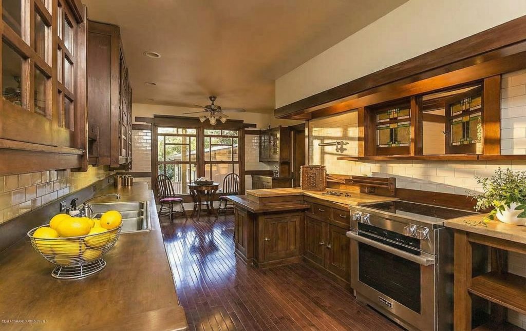Kitchen at The Dr. William T. Bolton House #3 featuring custom cabinetry and handcrafted details.