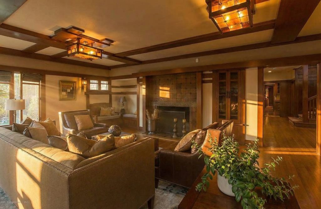 Alternate view of the living room at The Dr. William T. Bolton House #3 with comfortable seating areas.