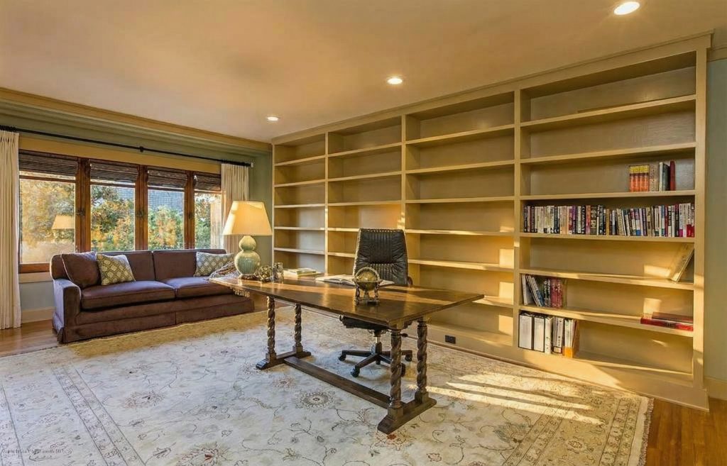 Second floor office at The Dr. William T. Bolton House #3 designed for concentration and contemplation.