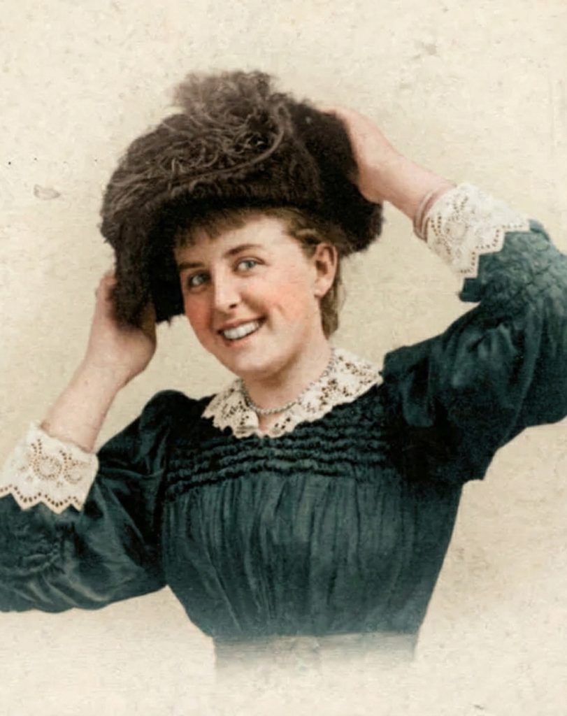 Portrait of Mary Lowther Ranney circa 1890, future architect of The Mary L. Ranney House and founder of Westridge School.