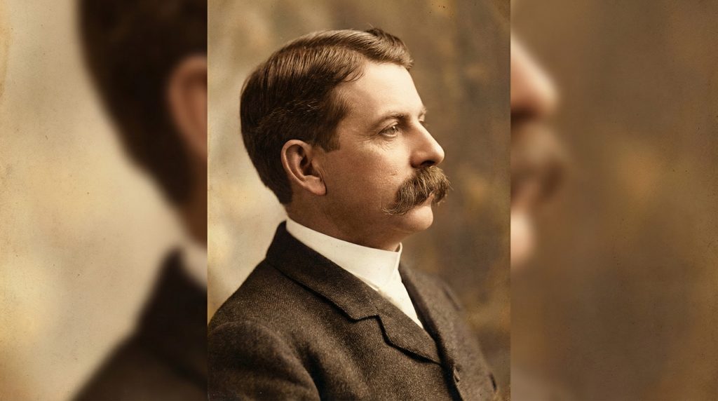 1896 portrait of Judge Joseph H. Pryor, original owner of The Judge Joseph H. Pryor House in South Pasadena.