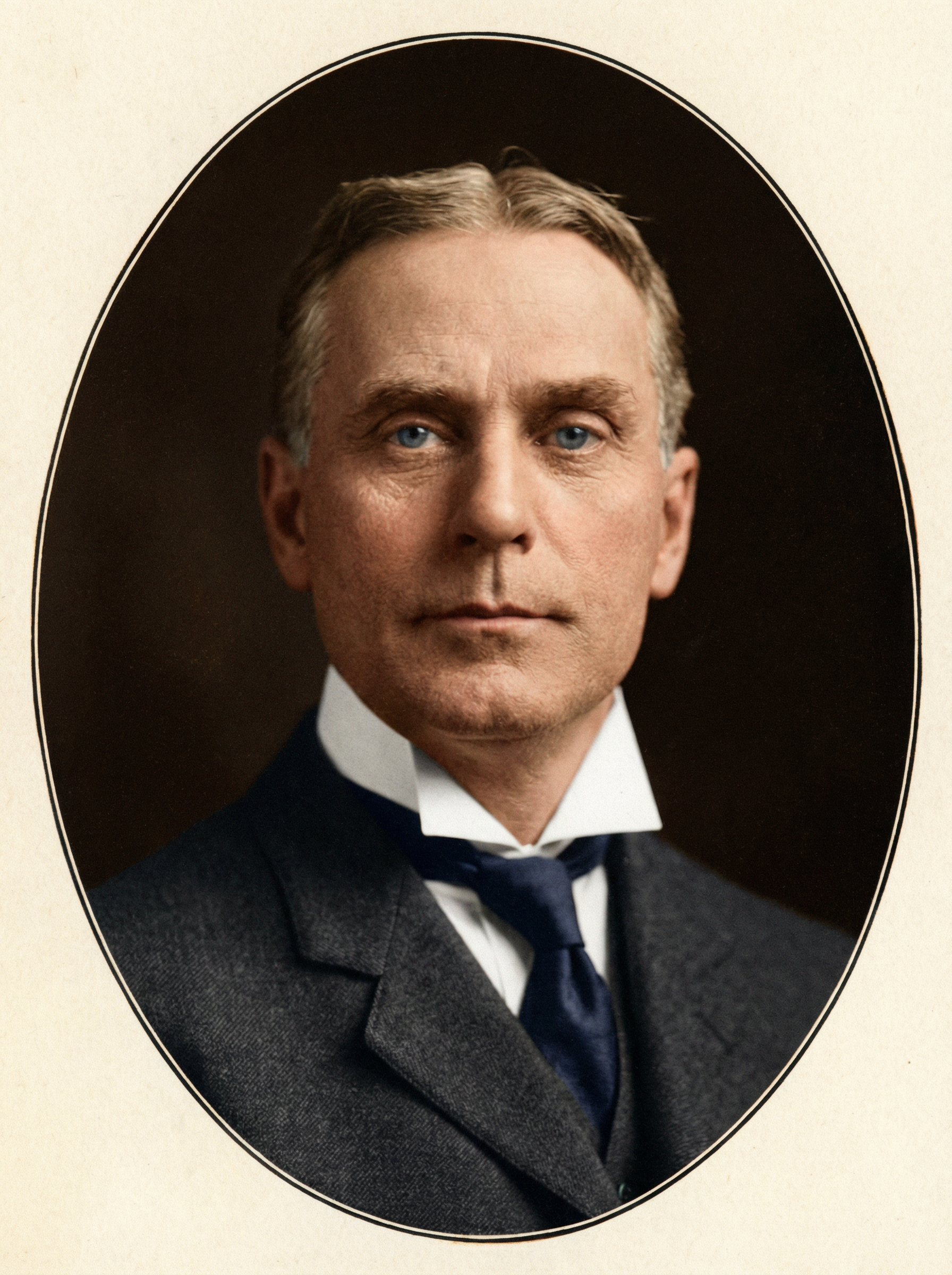 Portrait photograph of Francis Fleury Prentiss, the Cleveland industrialist who lived at the Culbertson House from 1918 until his death in 1937