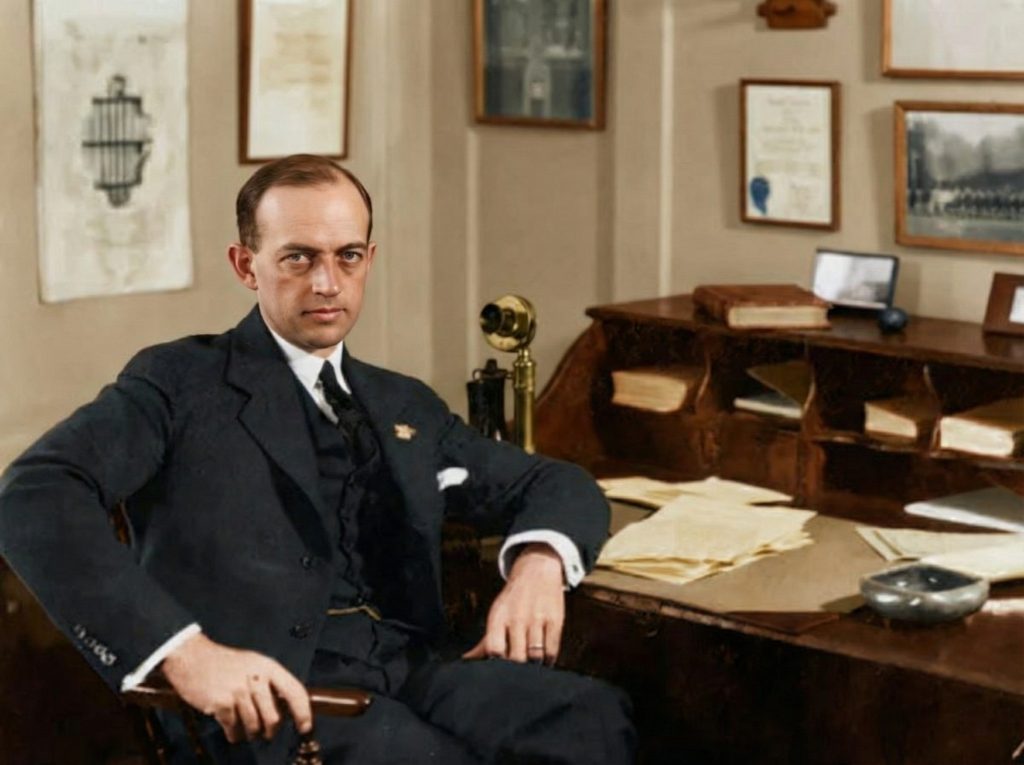 Architect Reginald D. Johnson, designer of The Tod Ford, Jr. House replacement residence completed in 1917