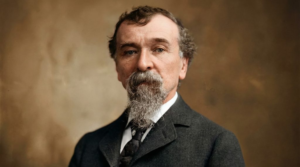 Portrait of Judge Charles K. Silent, the original commissioner of The Judge Charles K. Silent Houses in Glendora