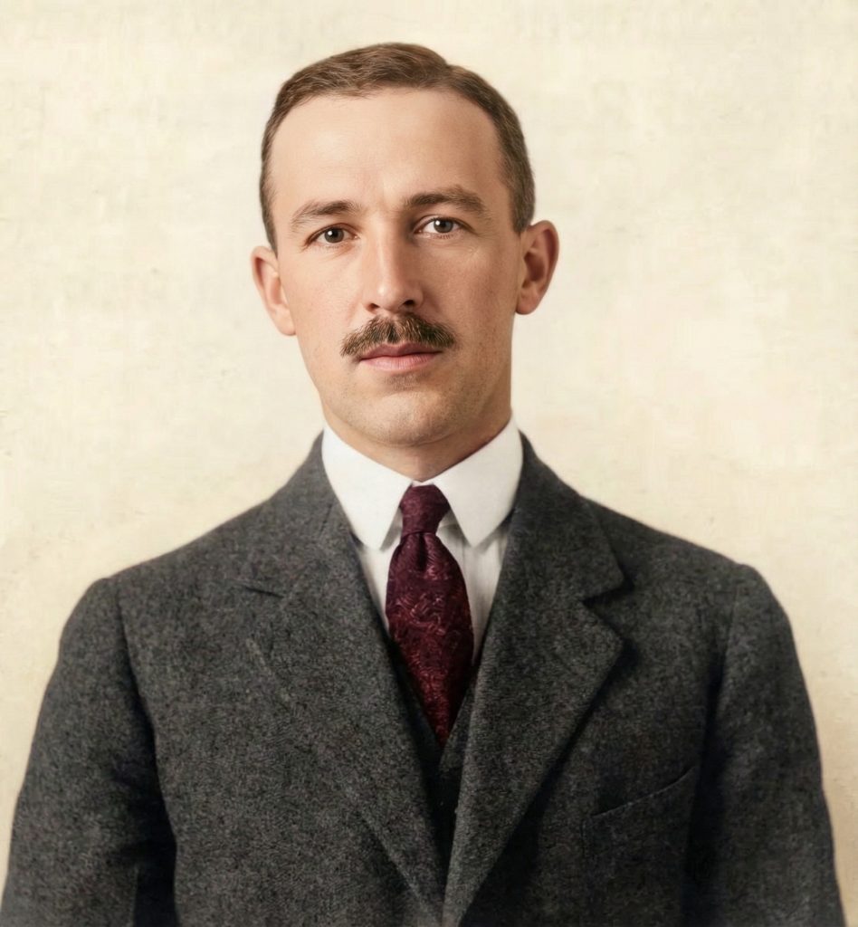Portrait of Tod Ford, Jr., who commissioned Greene and Greene additions to The Tod Ford, Jr. House in 1908